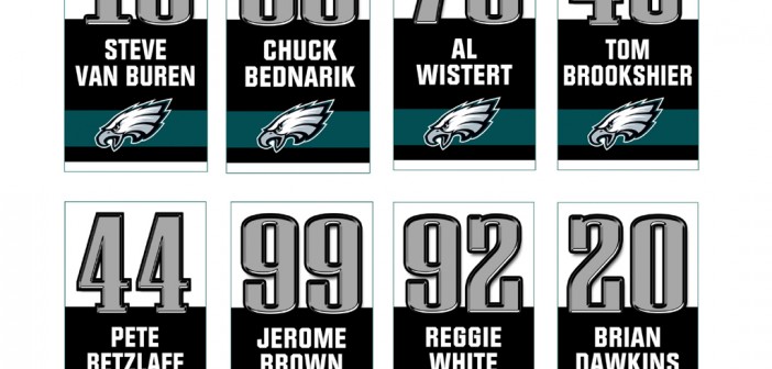 Philadelphia eagles retired jersey numbers Outlet