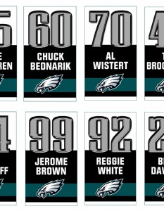 eagles retired numbers